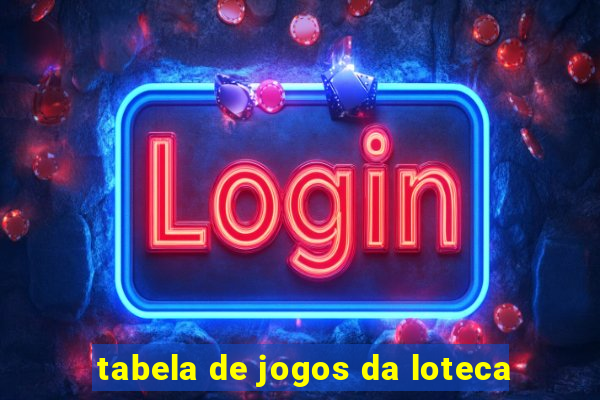 tabela de jogos da loteca